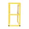 Vestil Yellow Powder Coat Steel Cylinder Barricade Rack 3 Cylinder Capacity CYL-FMSR-3 - alternate 5